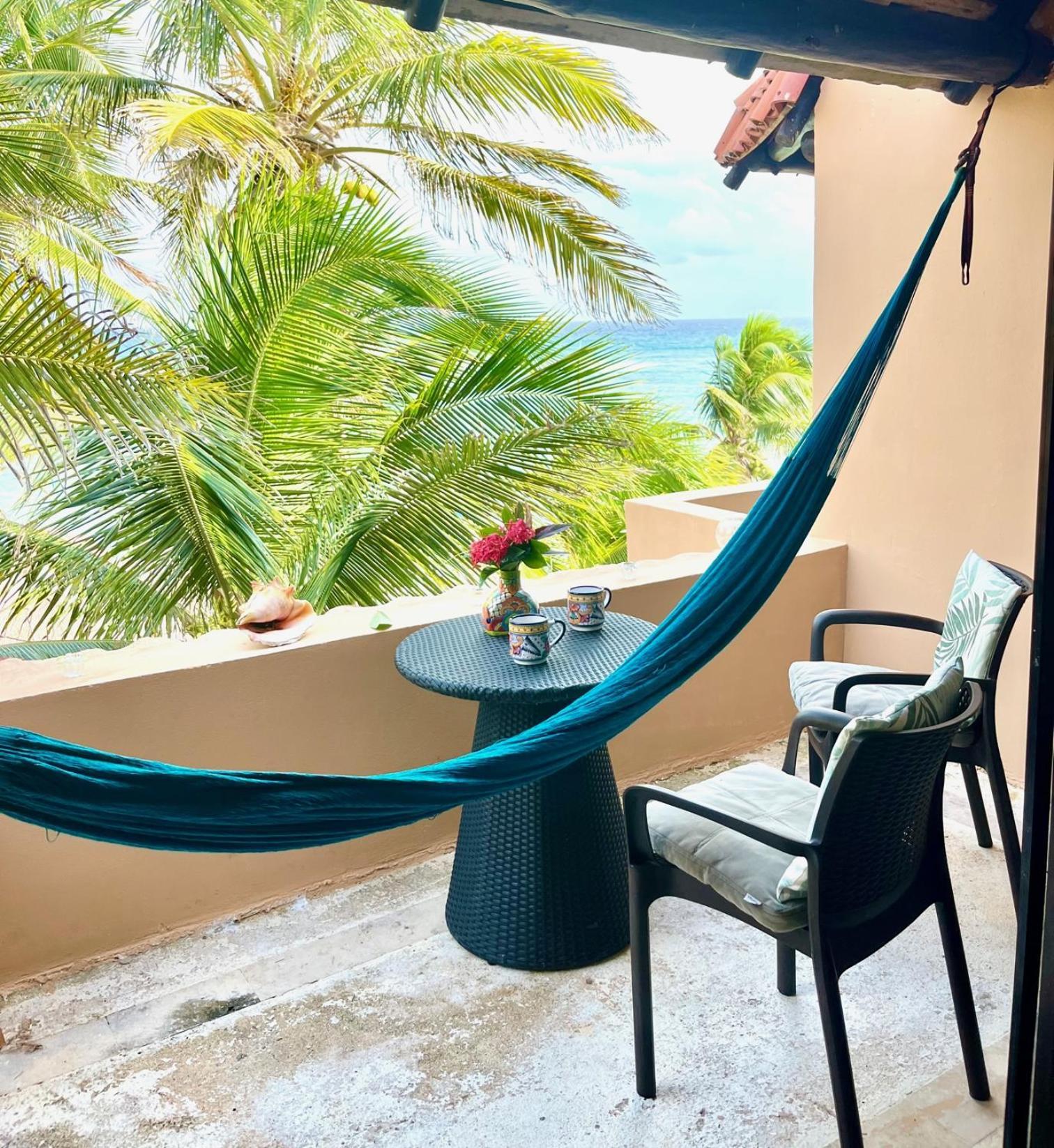 Beachfront Hammock Heaven Akumal Eksteriør billede