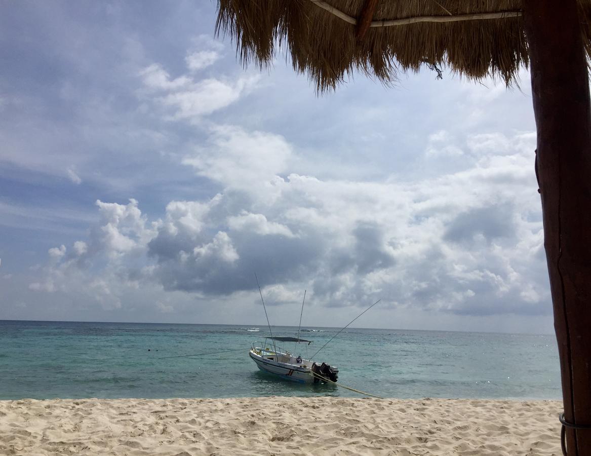 Beachfront Hammock Heaven Akumal Eksteriør billede