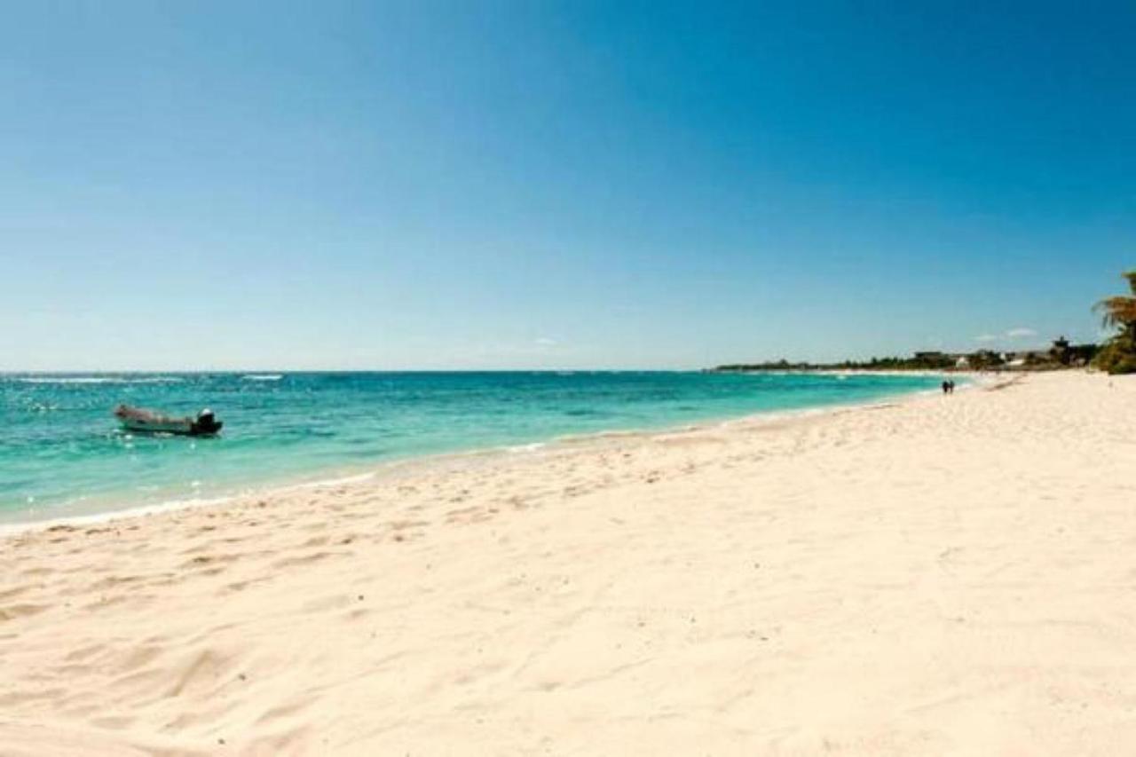 Beachfront Hammock Heaven Akumal Eksteriør billede
